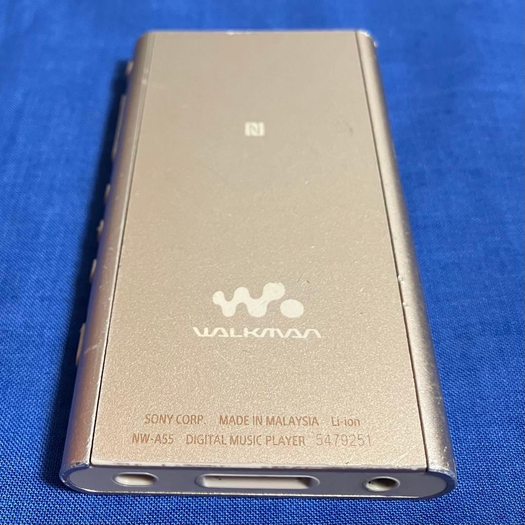 【充電△】ソニー ウォークマン NW-A55 16GB ペールゴールド