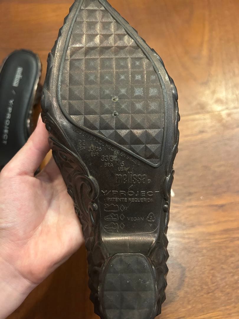 Y/Project Melissaブラックミュール