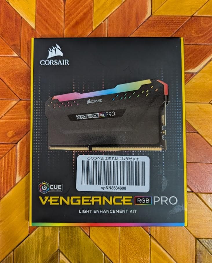 CORSAIR VENGEANCE RGB PRO 8GX2枚とおまけ付き