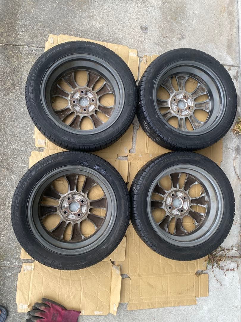 MH34 ワゴンRスティングレー純正ホイール