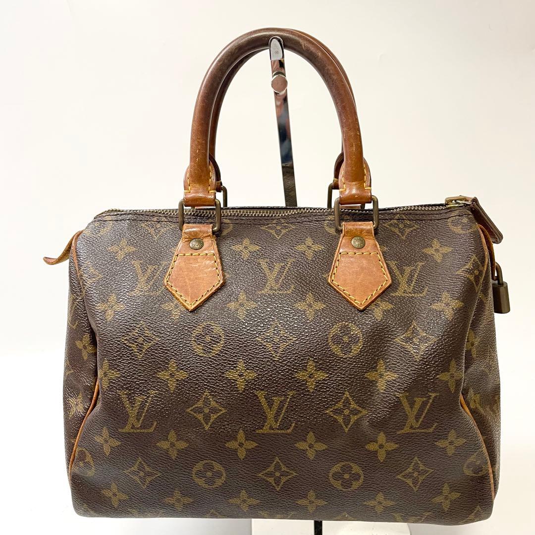 みみルイヴィトン　モノグラム　スピーディ25 ハンド　ミニボストンバッグ