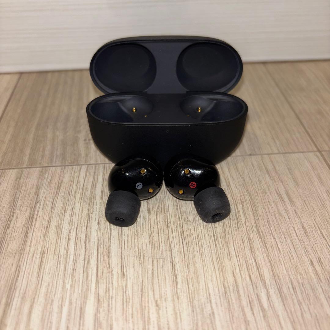 SONY ワイヤレスイヤホン ブラック 充電ケース付き　WF1000XM5