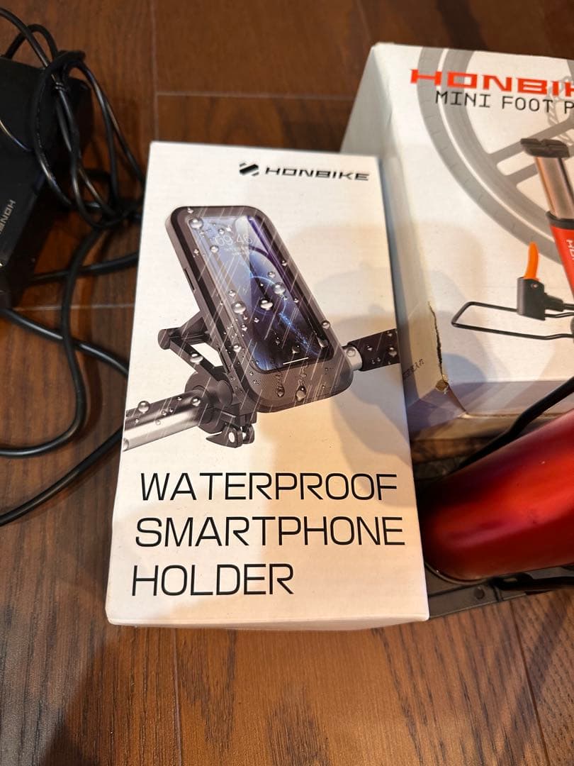 (新品)HONBIKE 電動アシスト自転車 ブラック　ホンバイク　付属品多数