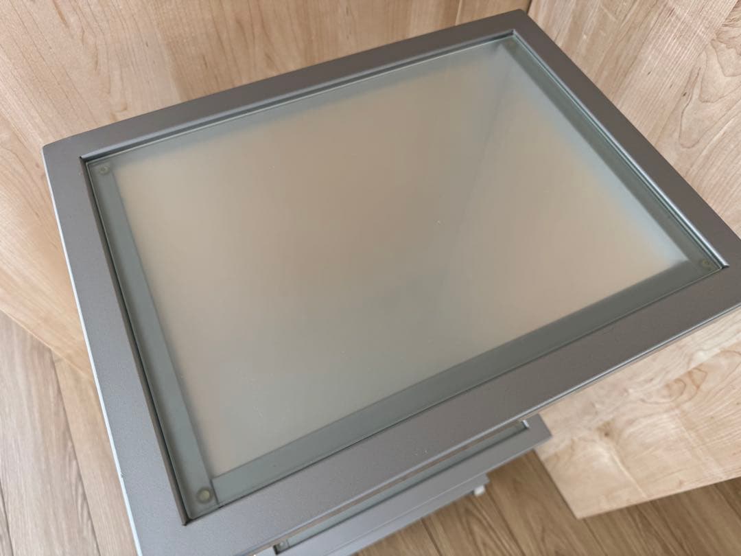 3段ガラススチールラック キャスター付き