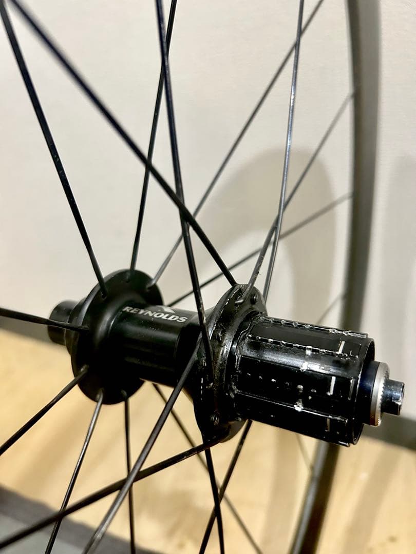 ◆レイノルズCarbonホイール後輪◆重量0.84kg リムハイト46mm10s