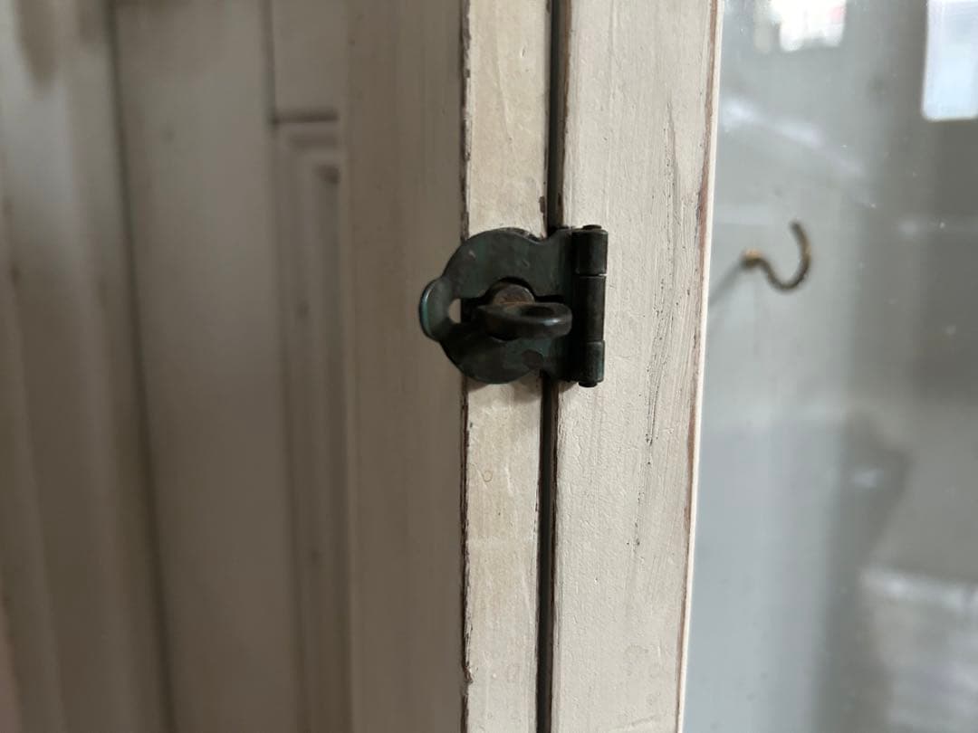 大幅値下げ！アンティーク　小家具　ガラスケース　キーケース