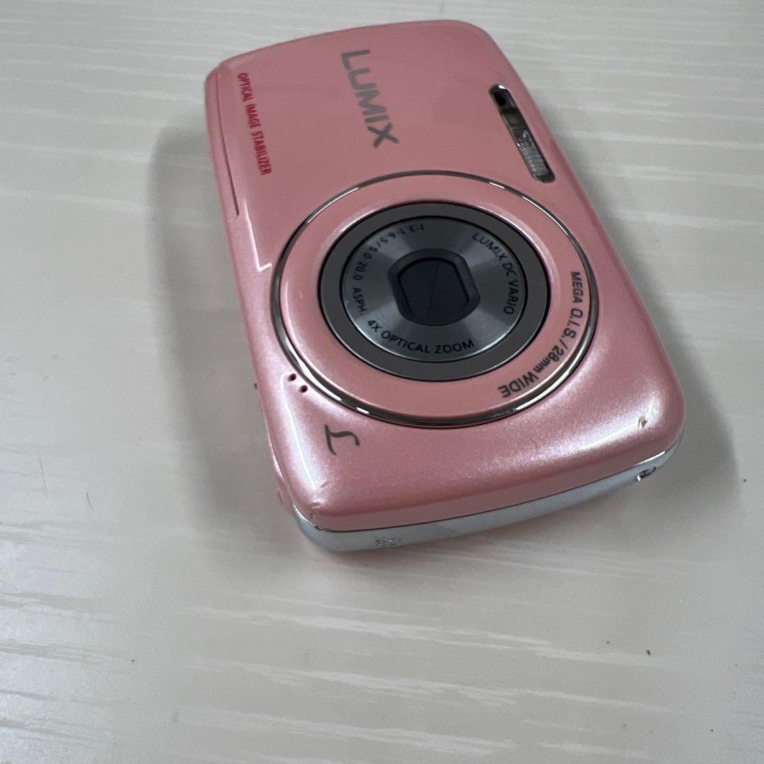LUMIX DMC-S1 コンパクトデジタルカメラ ピンク