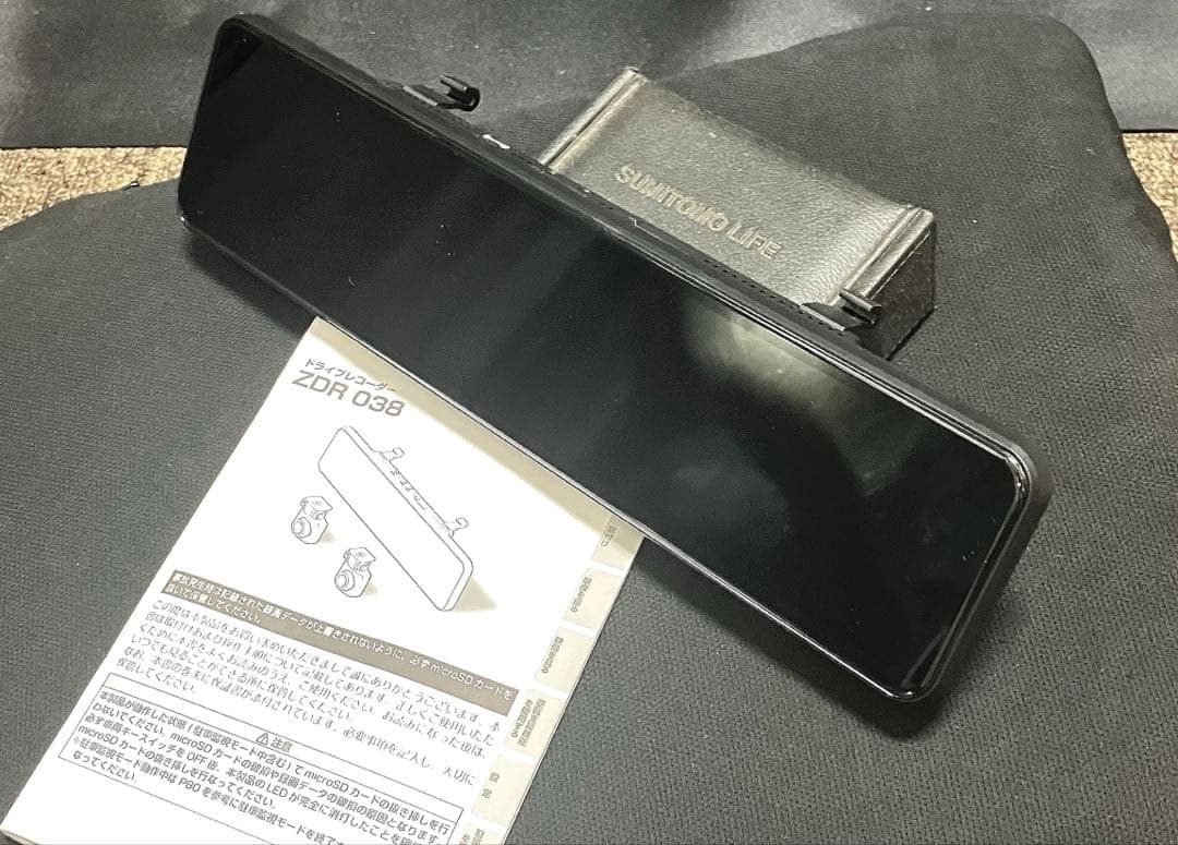 COMTEC デジタルインナーミラー型ドライブレコーダー ZDR 038