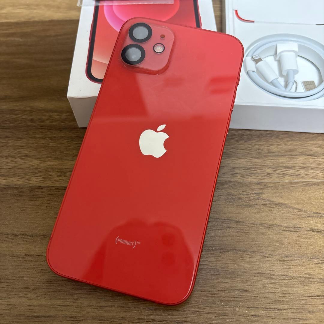 Apple iPhone 12 レッド 本体 SIMロックフリー