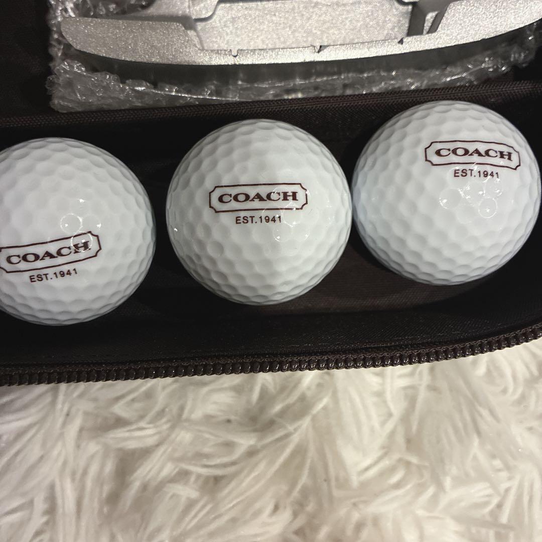 COACH ゴルフ パターセット ピン型 クランクネック ボール