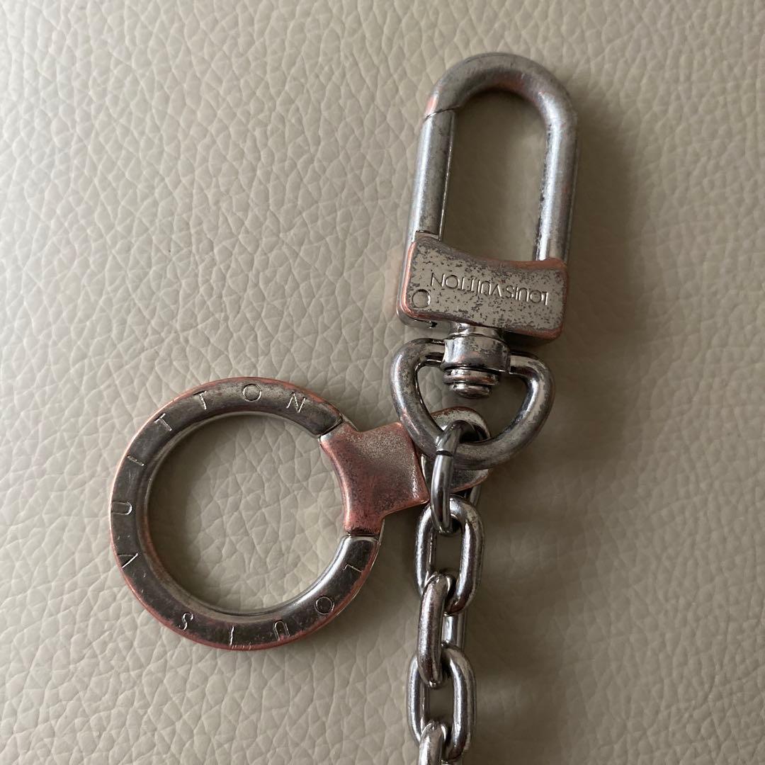 Louis Vuitton ポルトクレ イニシャル キーホルダー キーリング