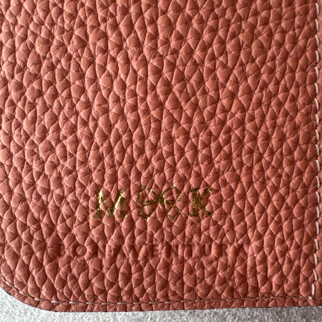 BONAVENTURA ダイアリーケース　シュリンクレザー　刻印入り