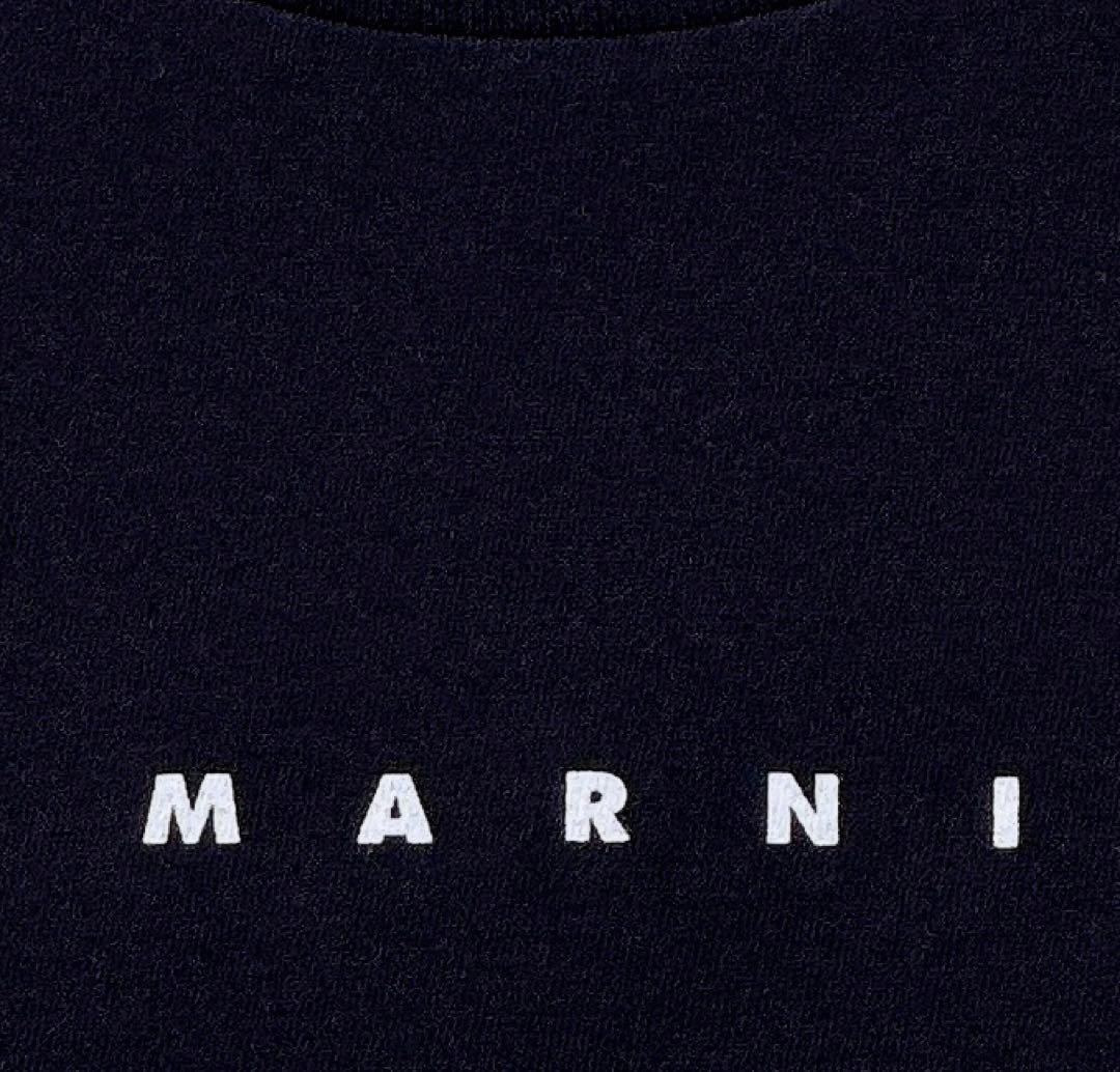 新品タグ付✨ 大人もOK！マルニ　キッズTシャツ　12Y 150 紺 25SS