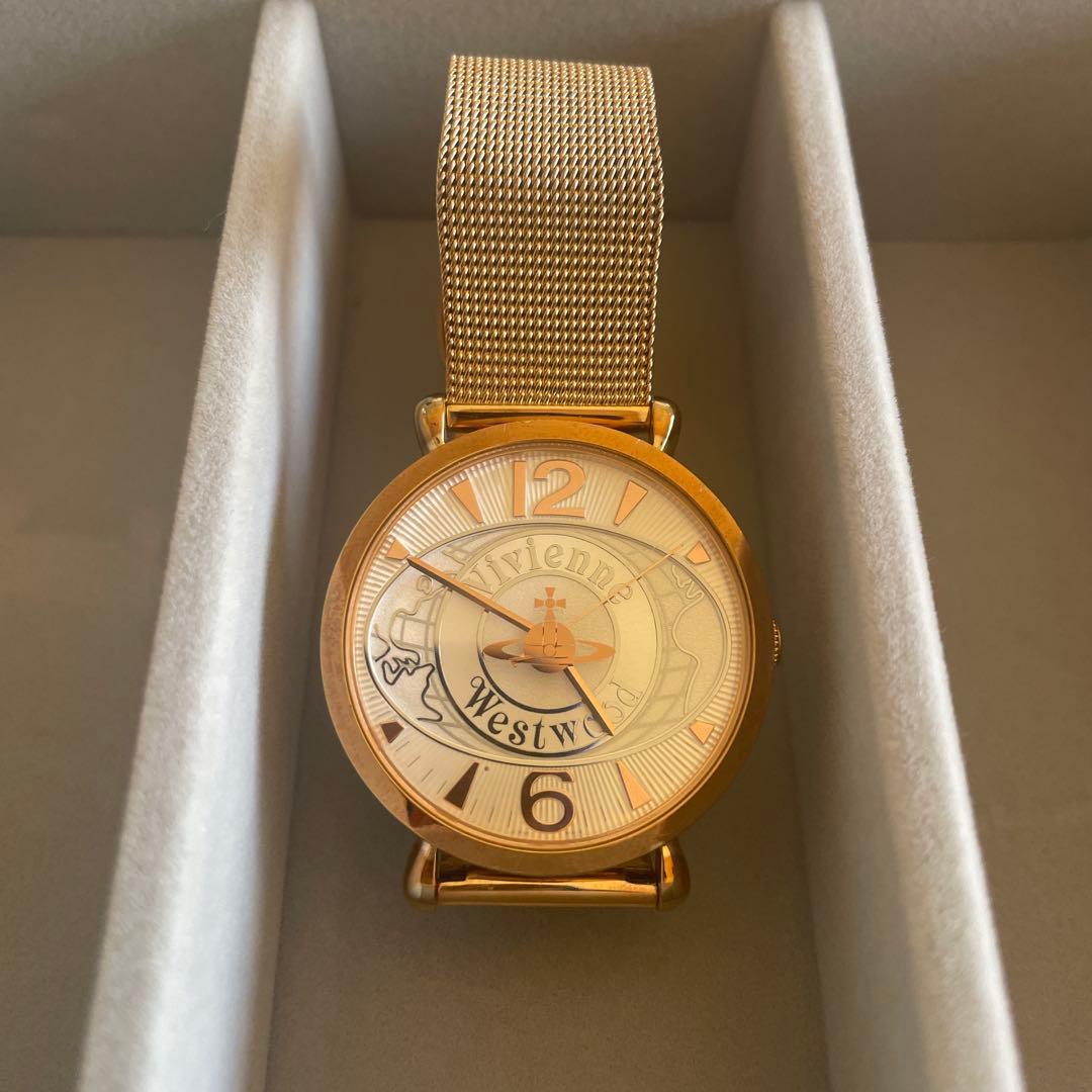 Vivienne Westwood ヴィヴィアンウエストウッド ゴールド 腕時計