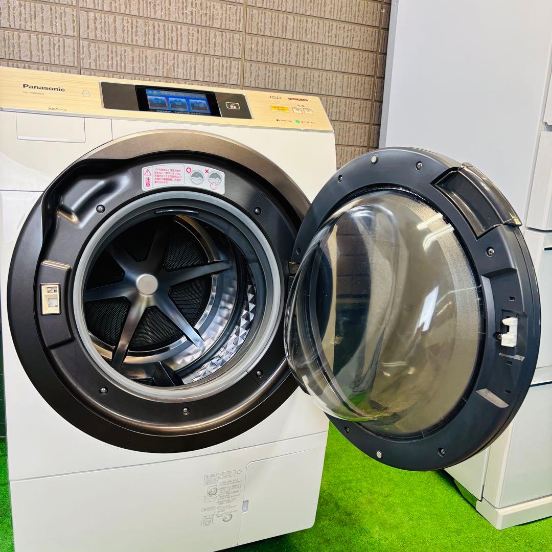 Panasonic 10kg ドラム式洗濯機 タッチモニター【地域限定配送無料】