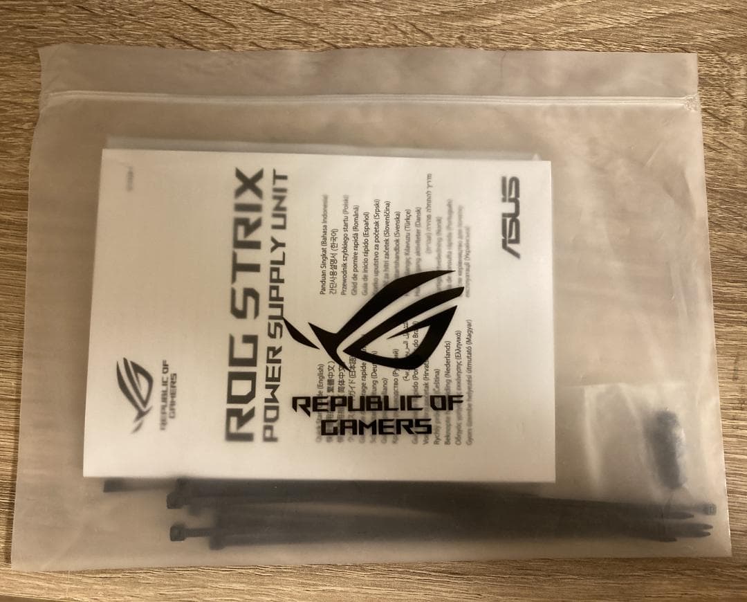 【5ヶ月使用】Asus Rog Strix 1000w Gold 電源ユニット