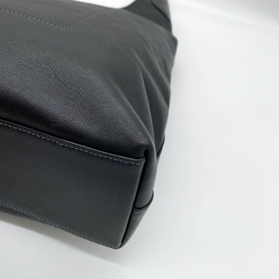 【極美品】コーチ　ブルックリン39 ワンショルダーバッグ　レザー　黒　A4可能