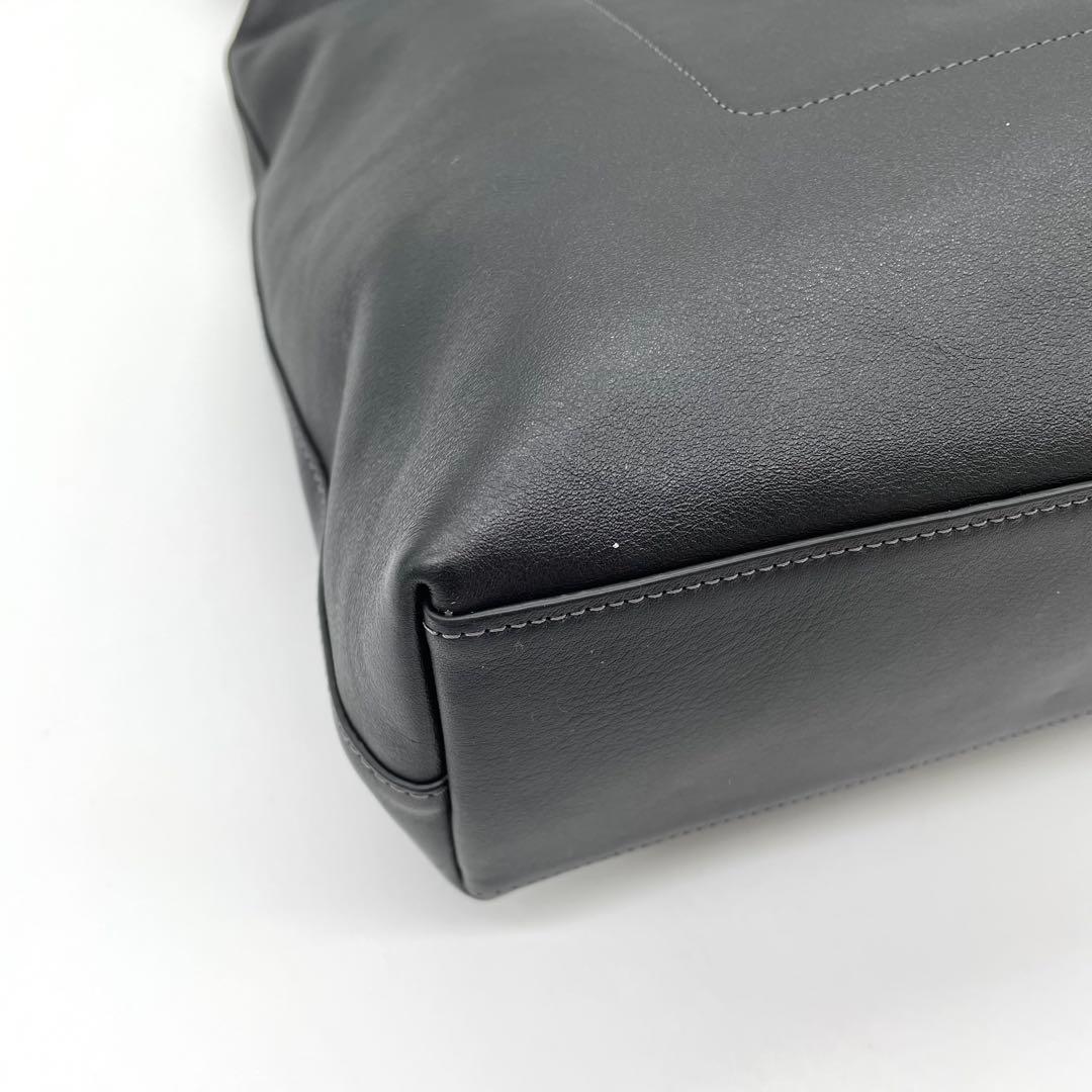 【極美品】コーチ　ブルックリン39 ワンショルダーバッグ　レザー　黒　A4可能