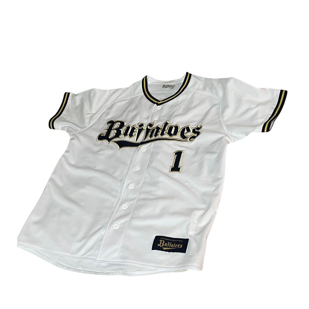 オリックスバファローズ 福田選手 レプリカユニフォーム ホーム Mサイズ 1番