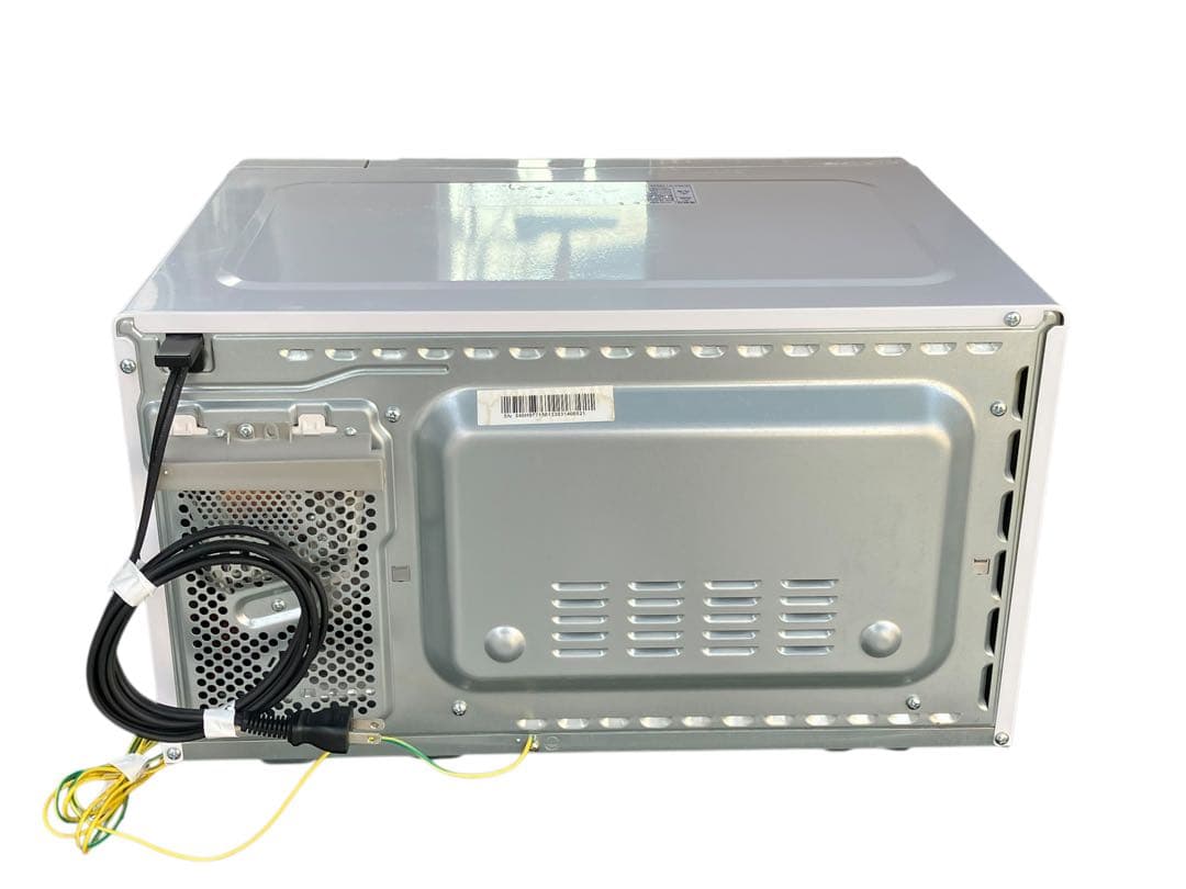 【美品】山善 YRP-F180V オーブンレンジ 2023年製 白 ホワイト