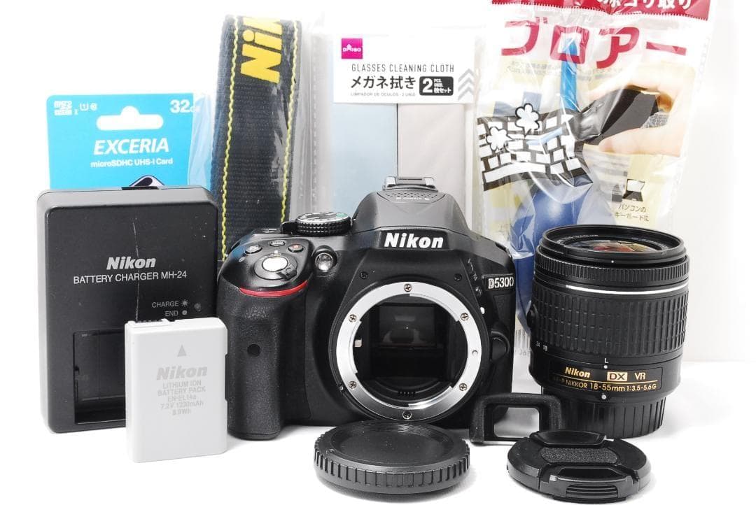 Nikon D5300 Wi-Fi機能搭載でスマホ転送可能！画面反転で自撮り♪