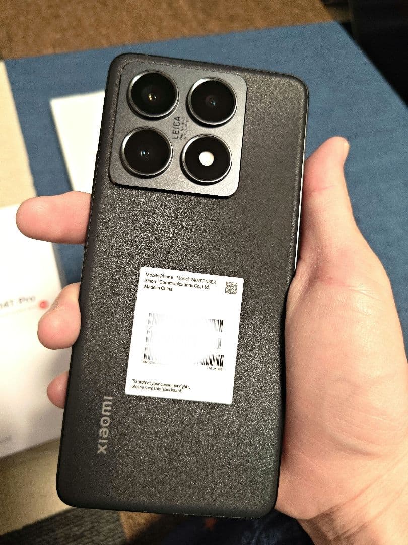 【国内版】Xiaomi 14T Pro チタンブラック 本体　256GB