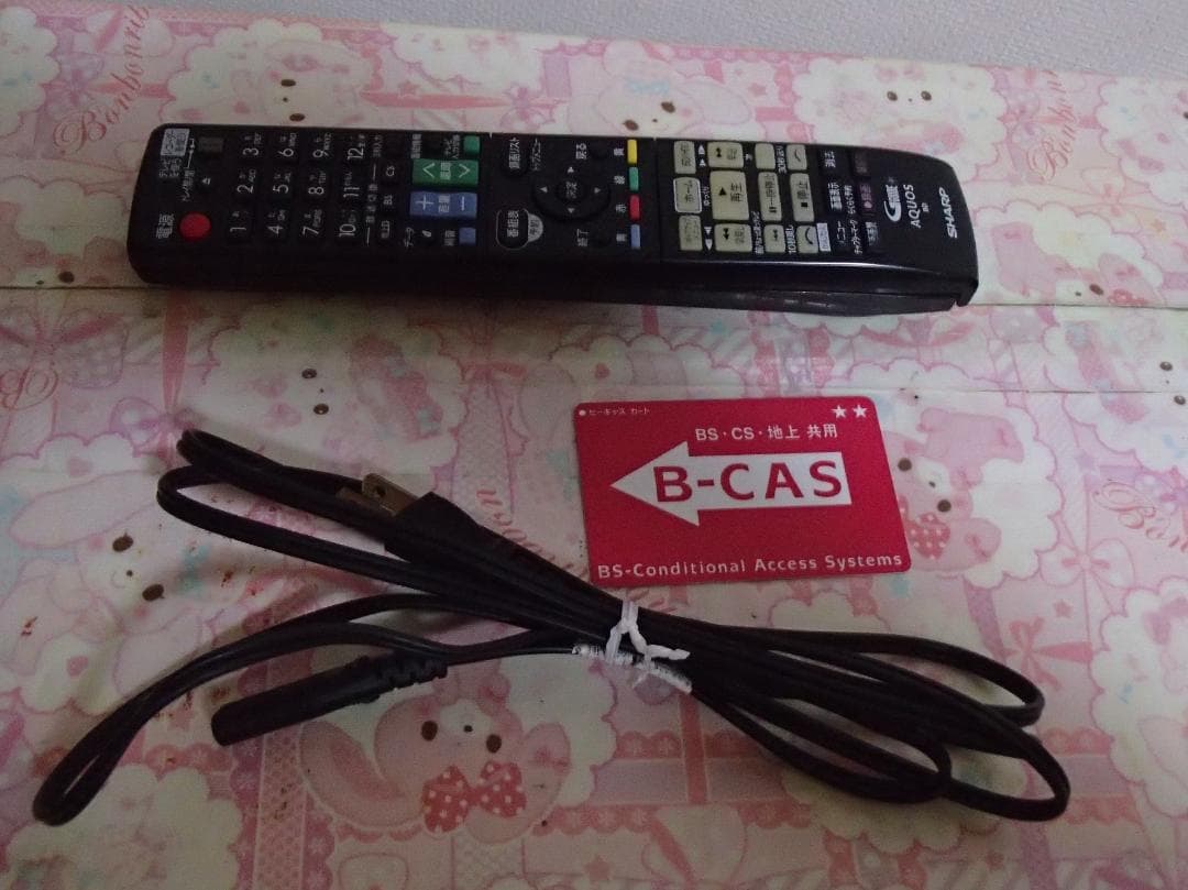 シャープブルーレイレコーダーBD‐W560,整備点検済み、