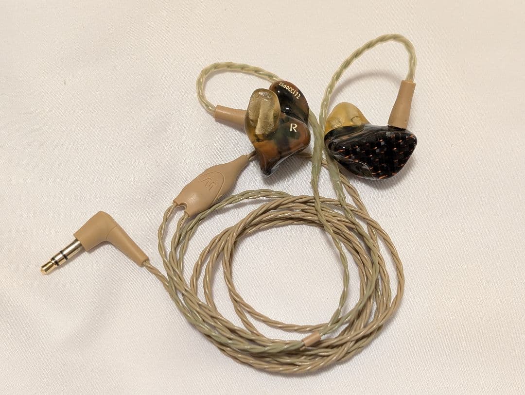 westone es60 カスタムインイヤーモニターイヤホン