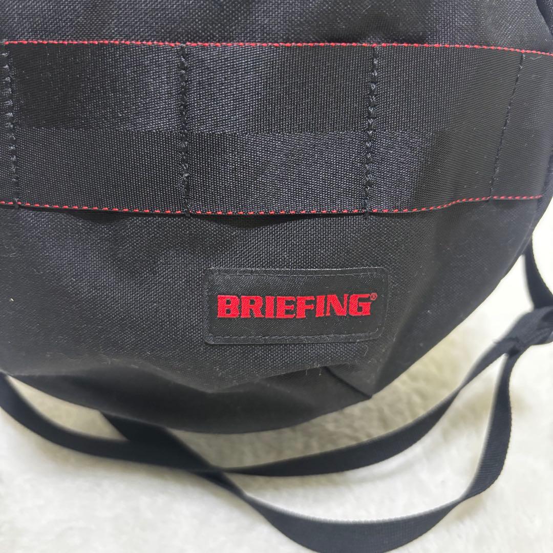 【廃盤 完売品】BRIEFING ブラック ショルダーバッグ ヘルメット