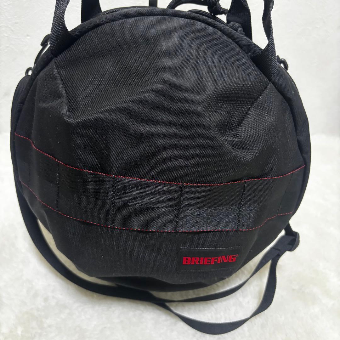 【廃盤 完売品】BRIEFING ブラック ショルダーバッグ ヘルメット