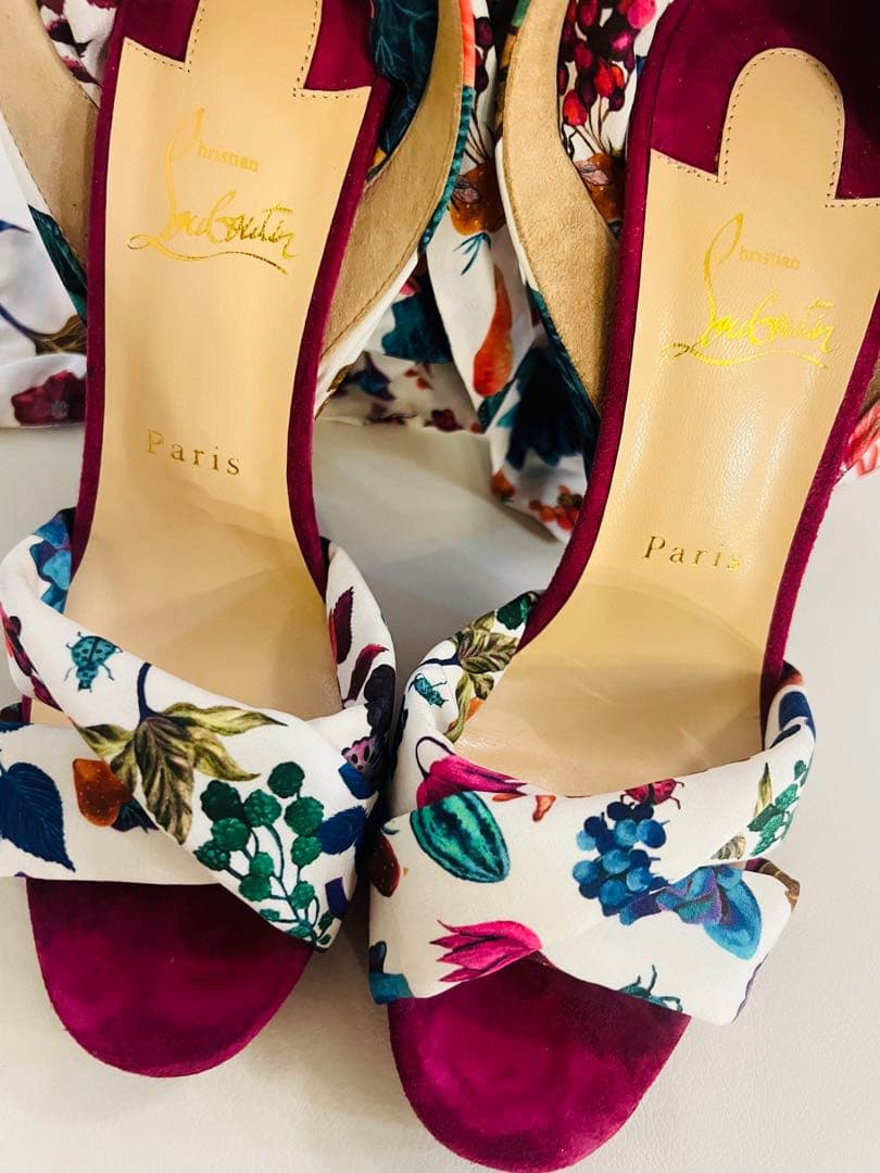 クリスチャンルブタン ヒール 美品