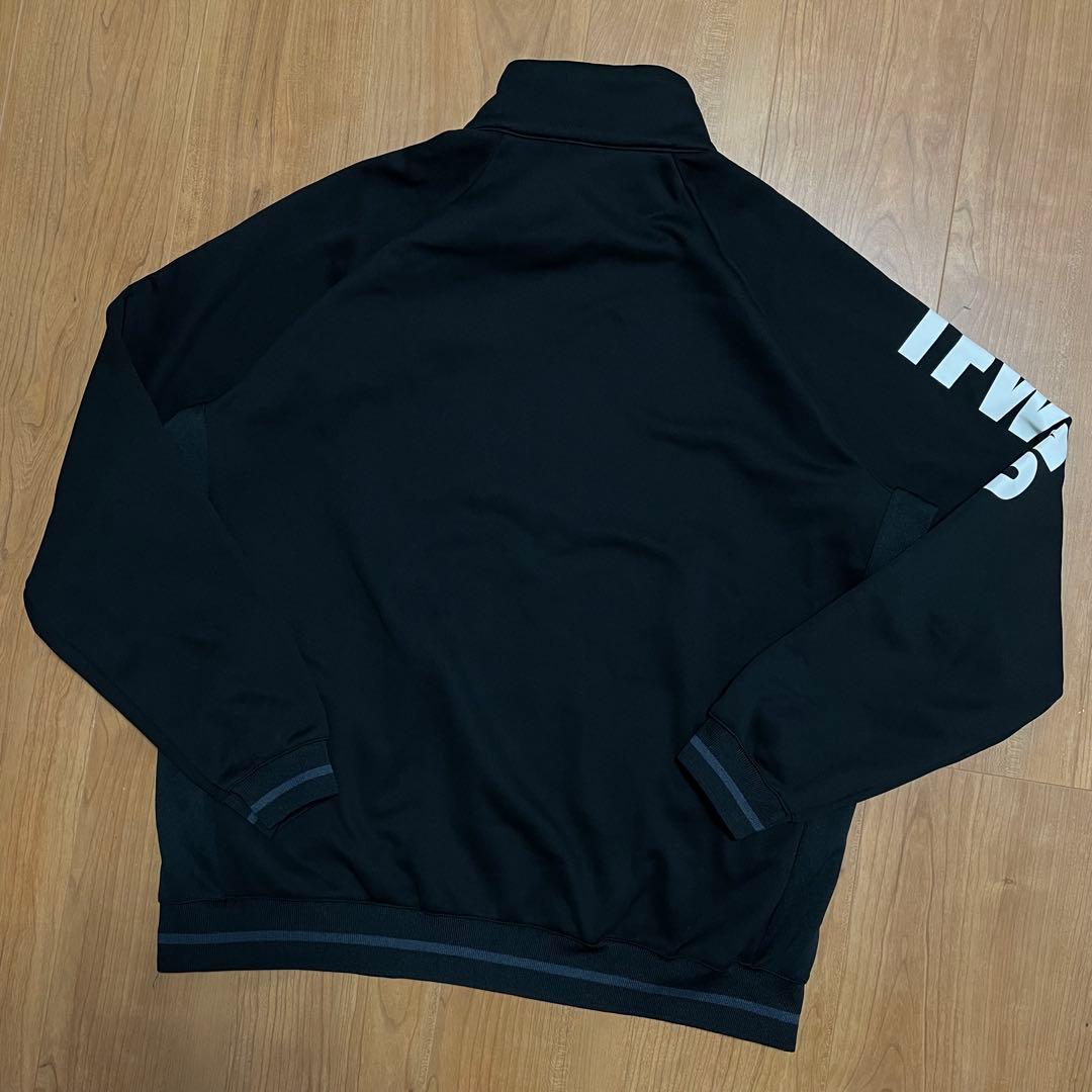 TFW49 ハーフジップ　プルオーバー　ブラック　L スニード　ゴルフ