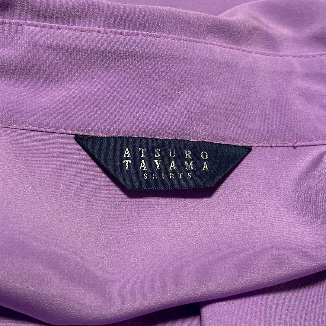 【ムー品】ATSURO TAYAMA 】ブラウス　フリルギャザー　パリコレ