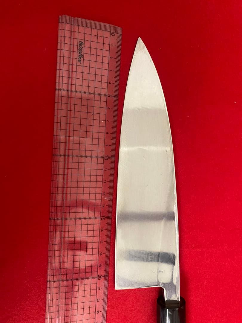 泉州源忠實作　出刃包丁 鏡面仕上