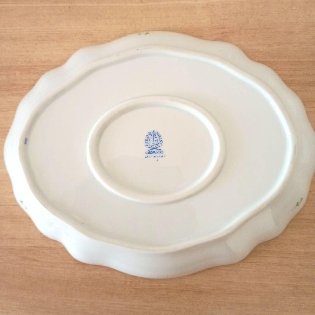 【新品未使用】ヘレンドオーバルディッシュ26㎝