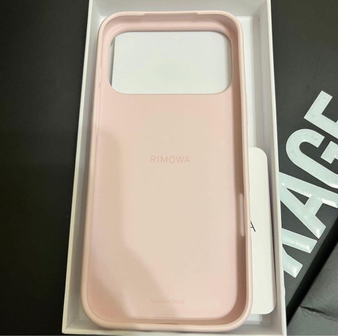 新品未使用RIMOWA iPhone 17 Promaxケース バレリーナピンク