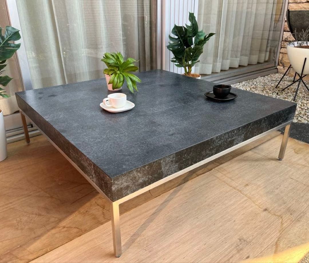 アスプルンド×フライミー　ストーンレイ　スクエアテーブル　モダンスタイル　北欧