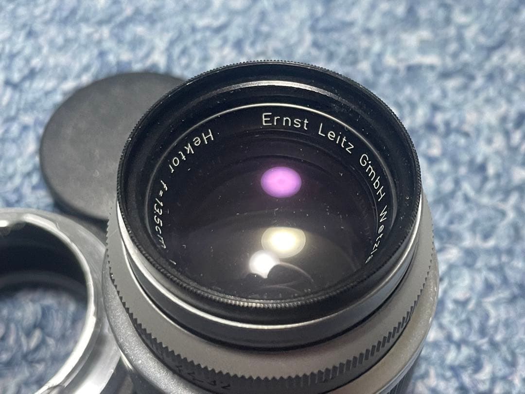 leitz ライカ　ビゾフレックスⅡ hektor 13.5cm付き　Lマウント