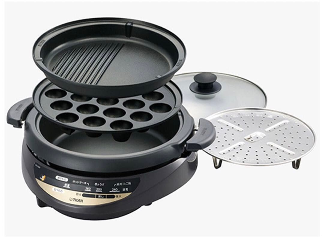 TIGER タイガー グリルなべCQG-B301 T ブラウン　2022年