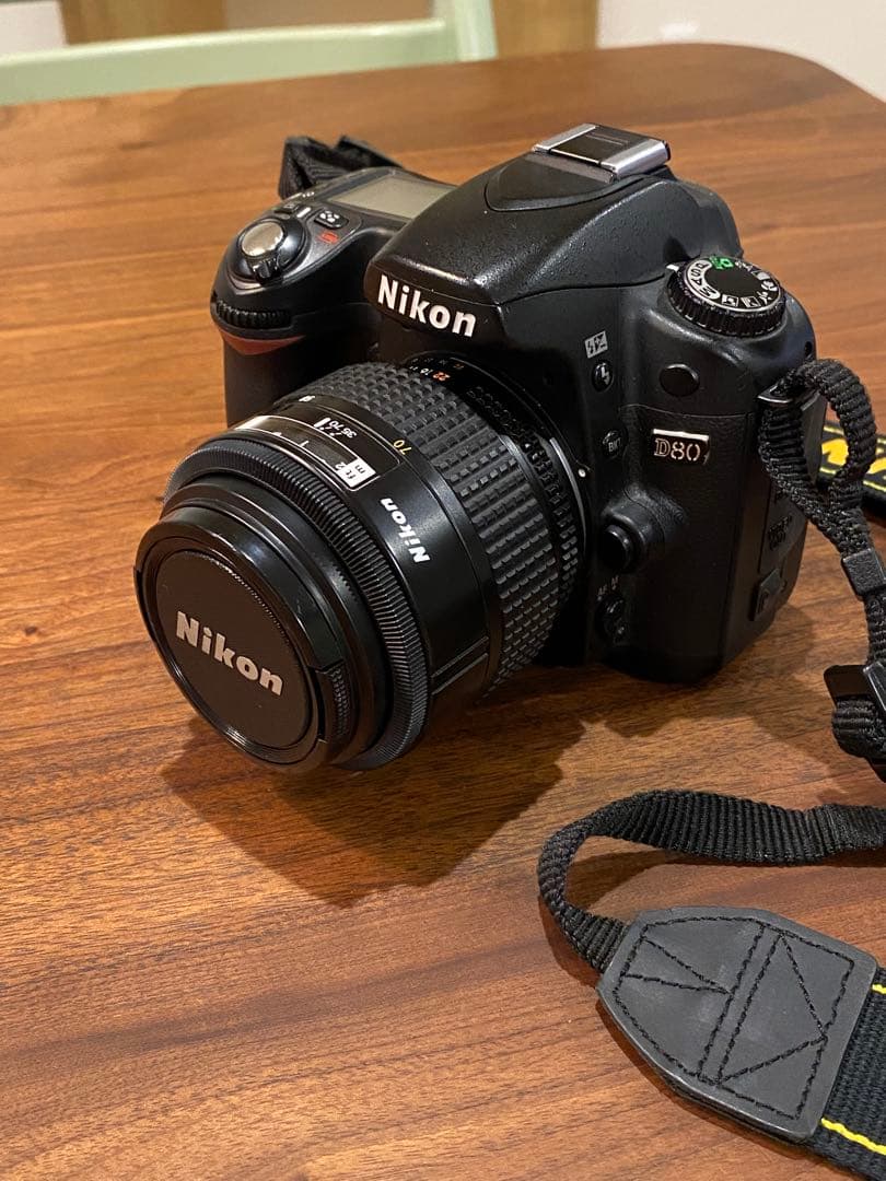 Nikon D80 CCDデジタル一眼 ニッコール　35-70レンズ付　動作品