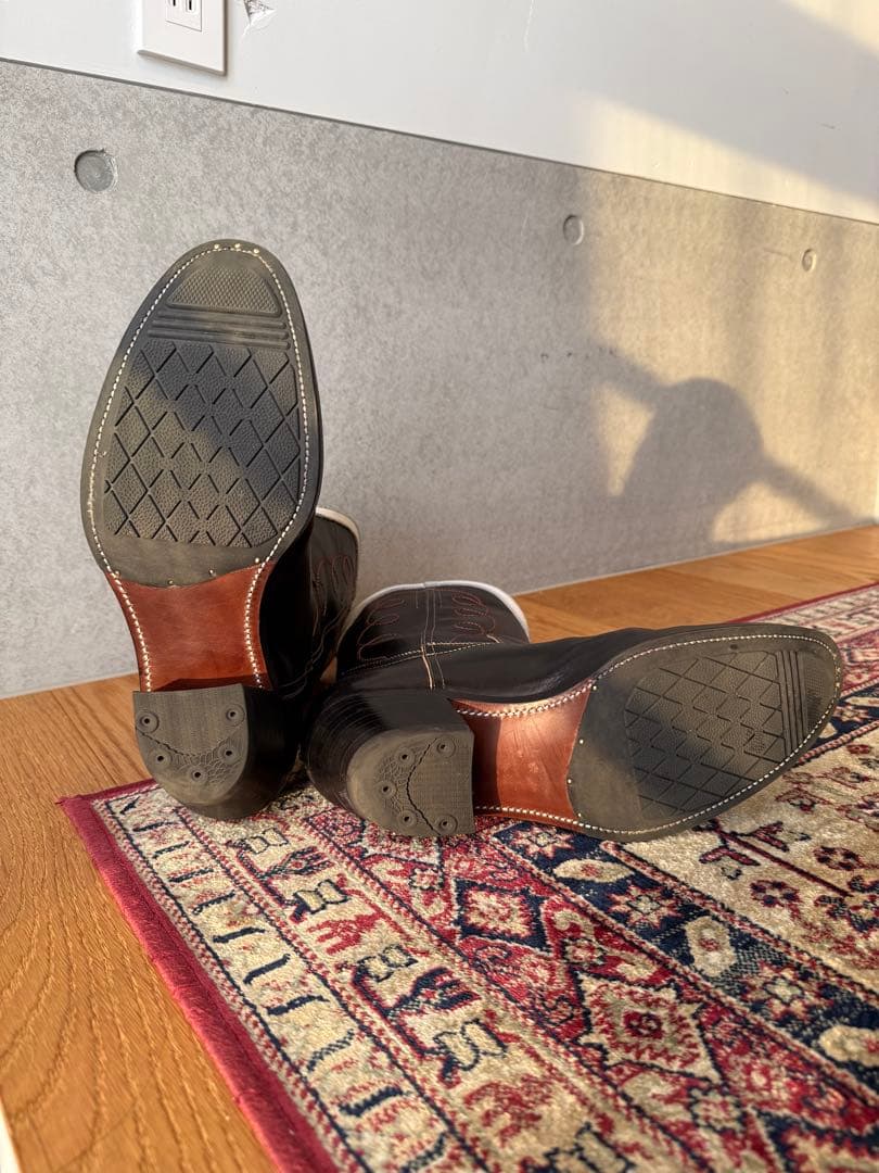 カスタム Cowboy boots CLINCH同楦 茶芯 ホースハイド