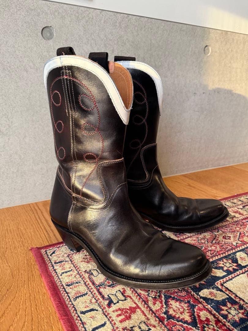 カスタム Cowboy boots CLINCH同楦 茶芯 ホースハイド