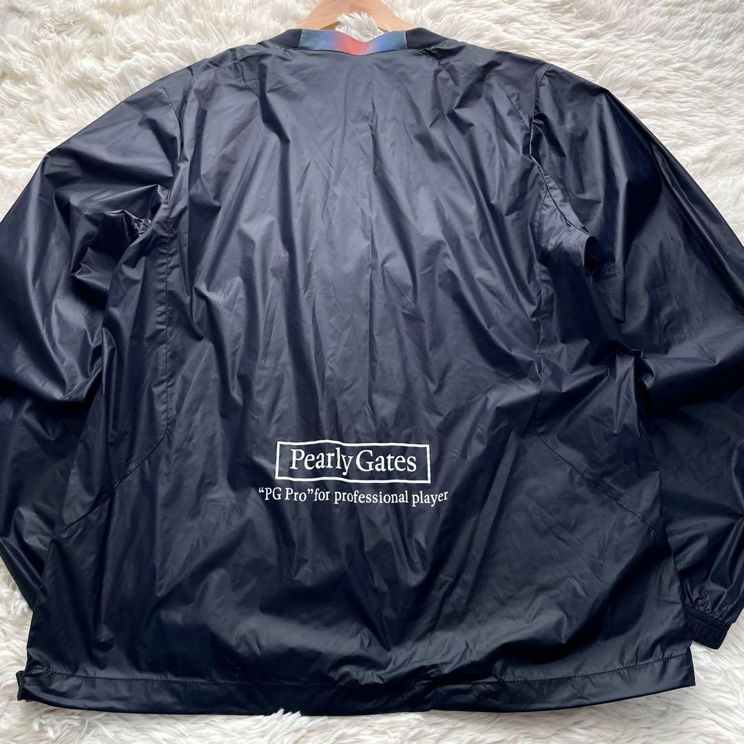 極美品✨パーリーゲイツ　24年製　ツインスニード　セット　ロゴプリント　黒　L