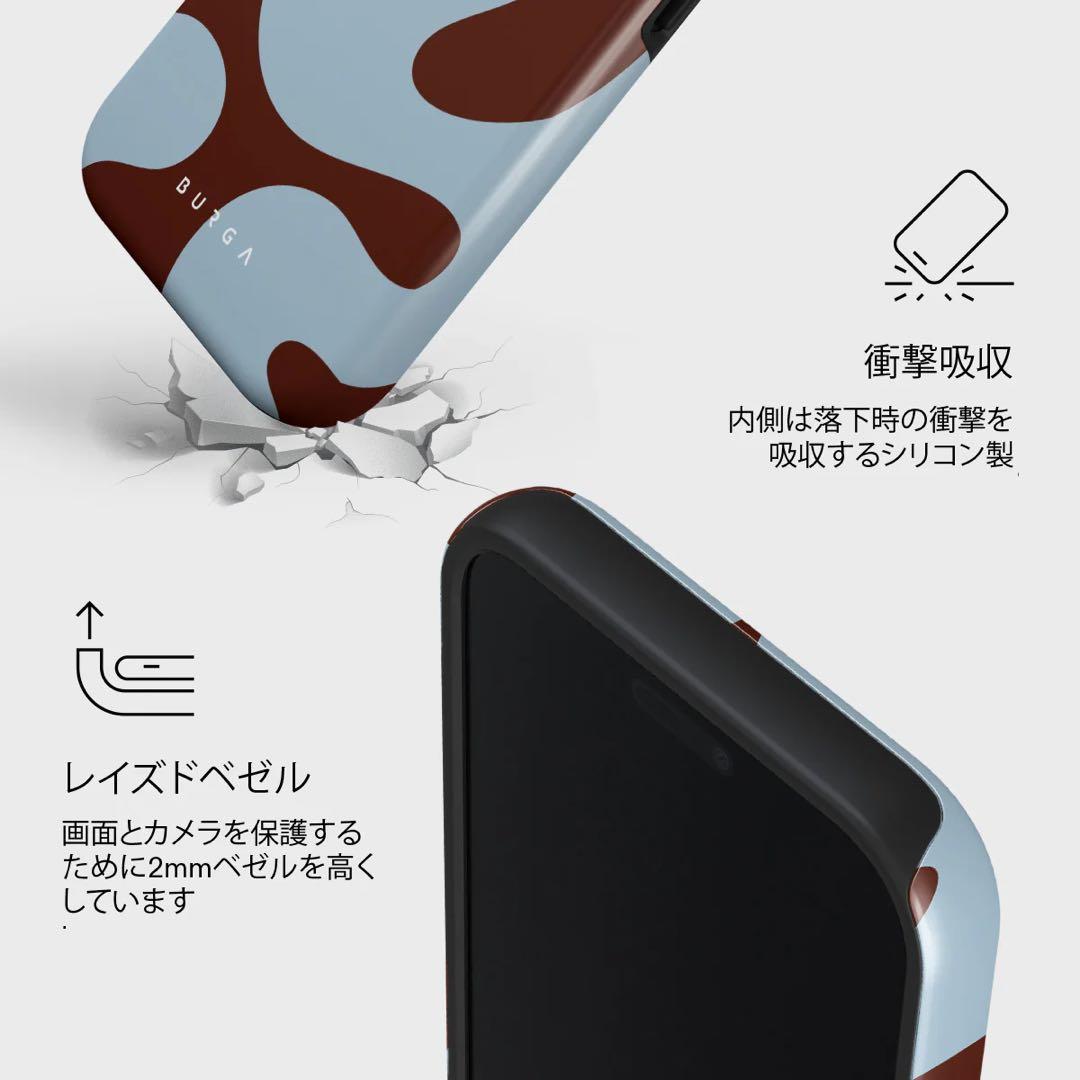 BURGA iPhone17proケース＋マグネティックリングホルダー