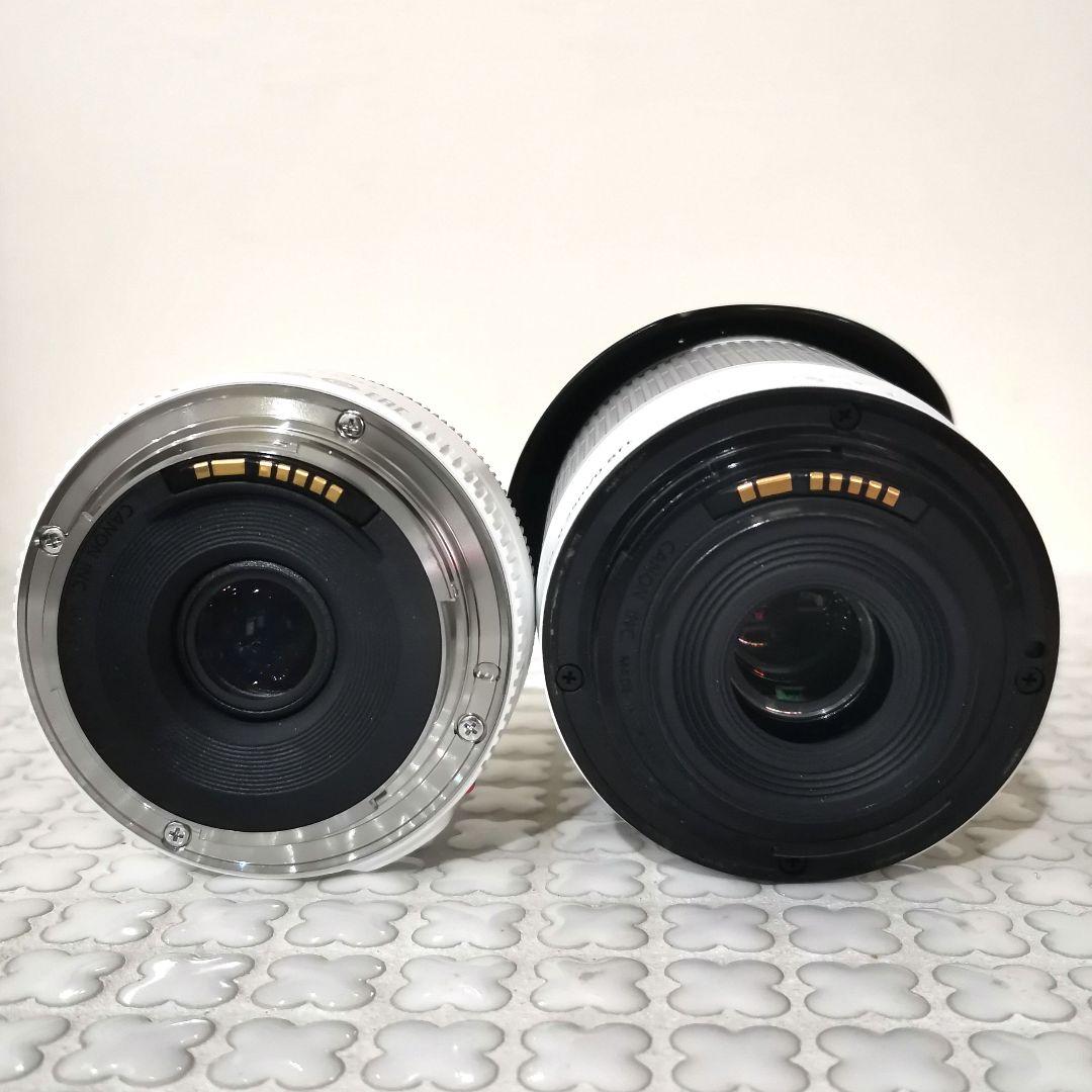 CANON EOS Kiss X7 ホワイト ダブルレンズキット