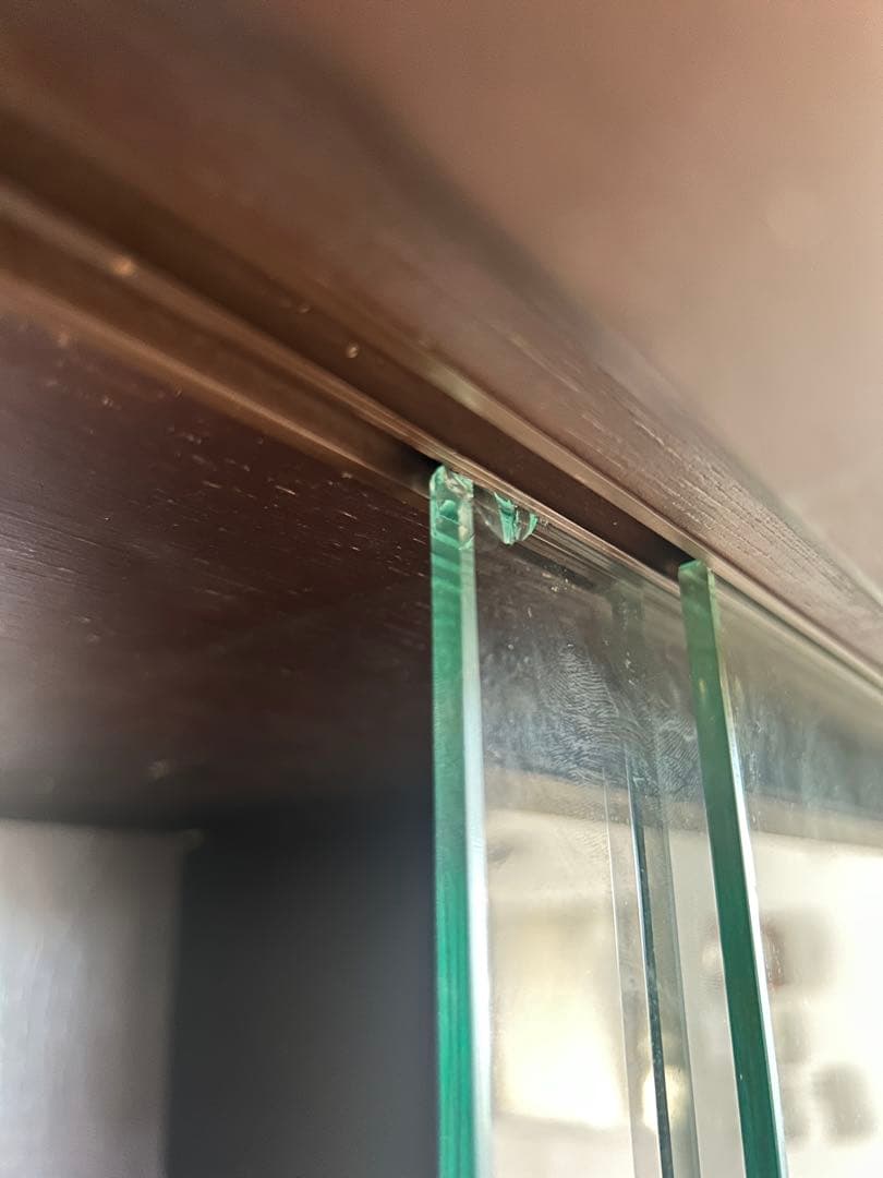 英国クラシック キャビネット アンティーク 食器棚 飾り棚 カップボード 収納