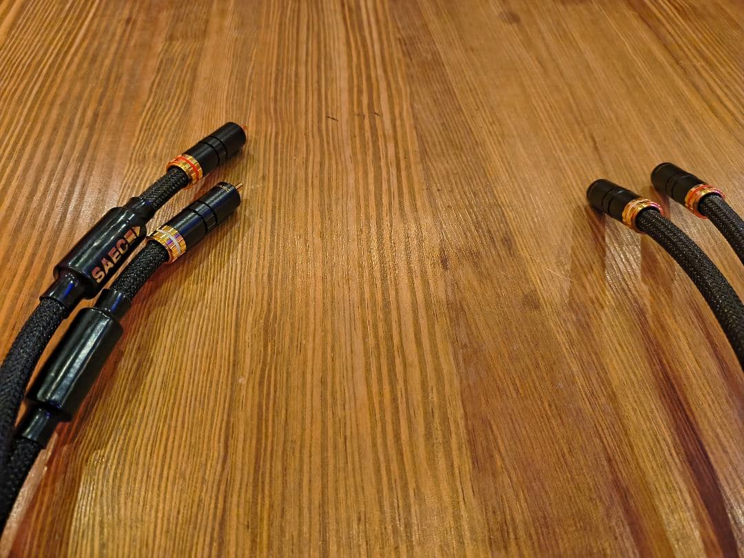 【美品　製造終了】サエク SAEC SL-5000(0.7m)RCAケーブル