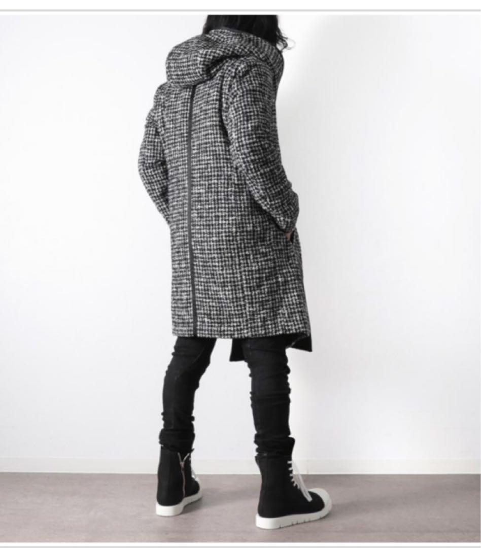 超美品バジュラ　bajra ソフトツイード　パテッドコート