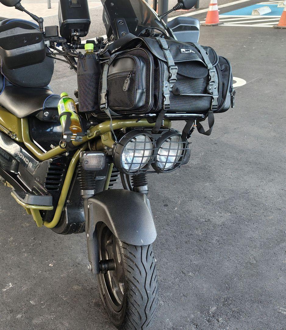 PS250 ヘッドライトガード・東京パーツ・デカ目USズーマー