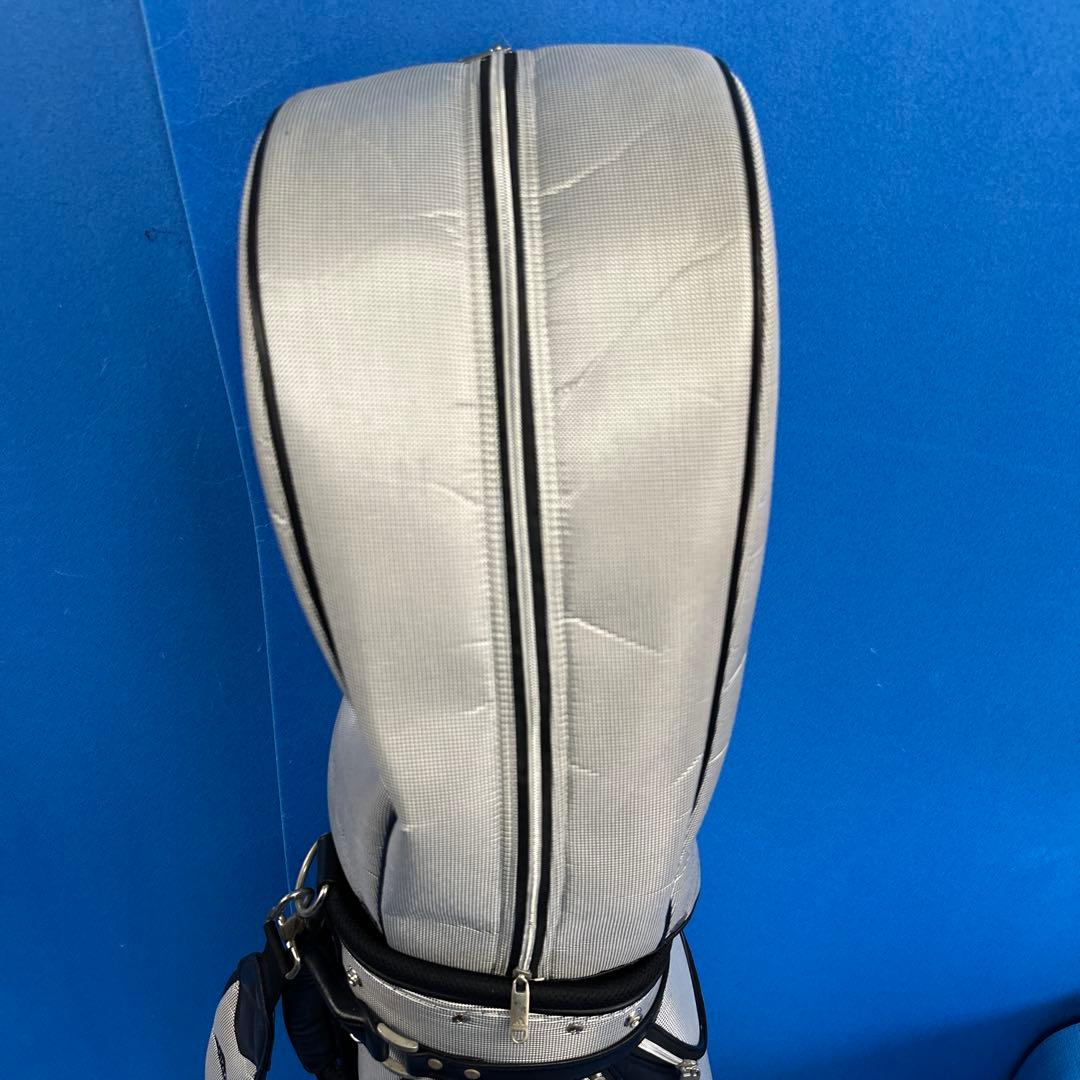 adidas シルバー キャディバッグ